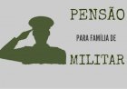 As pensões e os bilhões da família militar