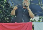 João Vicente Goulart discursa em Brasilia em homenagem ao dia dos trabalhadores