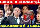 Onde está o governo sem corrupção de Bolsonaro? .