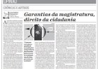 Garantias da magistratura, direito da cidadania