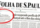 O viralatismo e as mentiras da Folha