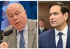 Mauro Vieira e Marco Rubio conversam por telefone e marcam encontro em Washington