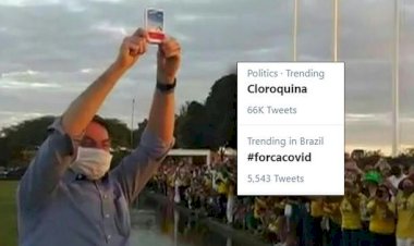 Novo teste positivo do Presidente Bolsonaro desmoraliza a cloroquina e inunda a internet de piadas