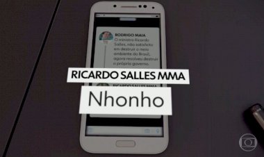 Salles chama presidente da Câmara de “Nhonho” e apaga conta em seguida