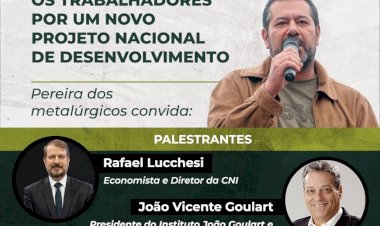 Líder metalúrgico convida CNI e filho de Jango para debater saídas para a crise