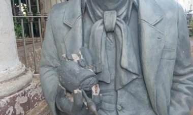 SÃO BORJA: VANDALISMO CONTRA JANGO.
