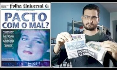 Como a Folha Universal constrói a questão cristãos x esquerda