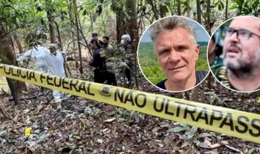 PF encontra restos humanos que podem ser dos corpos de Bruno Pereira e Dom Phillips
