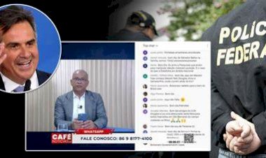 Polícia Federal fecha TV bolsonarista ligada a Ciro Nogueira no estado do Piauí; apresentador estava ao vivo