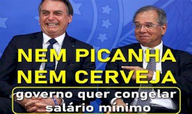 Guedes revela plano econômico de Bolsonaro: congelar salário mínimo e aposentadorias