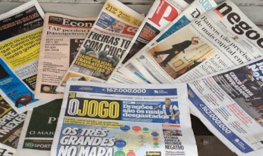 Manchetes dos jornais de domingo 26-11-2023