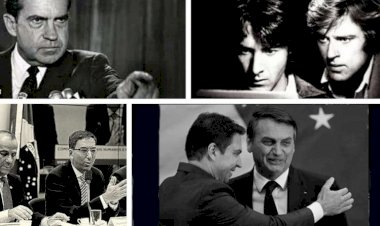 Os Grampos do Watergate de Nixon e os da Abin de Bolsonaro