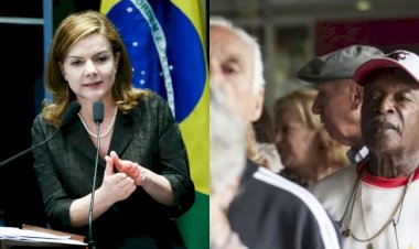 ‘Em vez de pagar o que deve, turma do mercado quer esfolar aposentados’, denuncia Gleisi