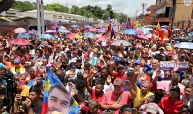 En defensa de la paz, el pueblo toma las calles de toda Venezuela