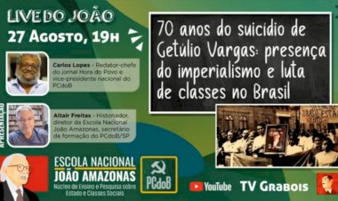 Vídeo: Getulio Vargas na Live do João , PCdoB