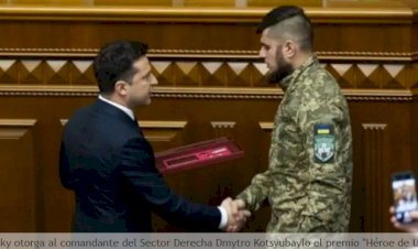 Cómo el presidente judío de Ucrania hizo las paces con los neonazis en el frente contra Rusia