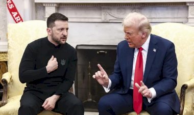 Trump se exalta com Zelenski e diz ao marionete que guerra está perdida