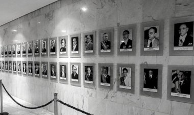 Galeria de ex-presidentes no Planalto tem erros em nomes e datas