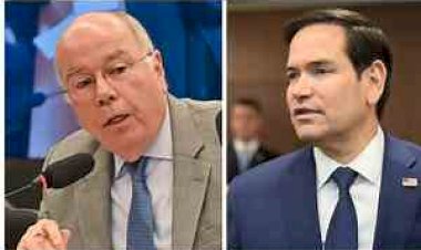 Mauro Vieira e Marco Rubio conversam por telefone e marcam encontro em Washington