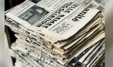 Manchetes dos jornais de domingo 01-02-2026     