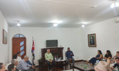 PALAVRAS DO NOVO EMBAJADOR DE CUBA NO BRASIL,NO ENCONTRO DO MOVIMENTO DE SOLIDARIEDADE 