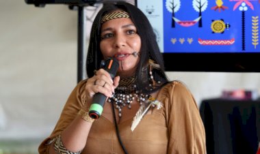 Nosso futuro não está à venda’, lema dos indígenas que ocupam Brasília nesta semana