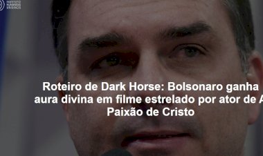 Roteiro de Dark Horse: Bolsonaro ganha aura divina em filme estrelado por ator de A Paixão de Cristo