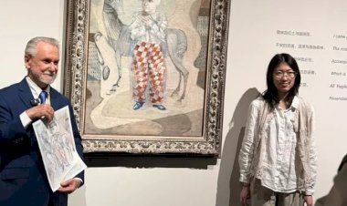 Portinari emociona Pequim: discursos de João Candido Portinari e Luo Wenli celebram amizade entre Brasil e China
