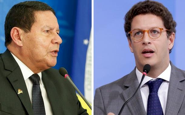 Bolsonaro transformou Mourão em guardião de luxo de Ricardo Salles