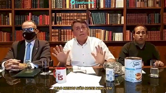 Bolsonaro diz que “tudo bem” se cloroquina for placebo contra a Covid: “Pelo menos não matei ninguém”