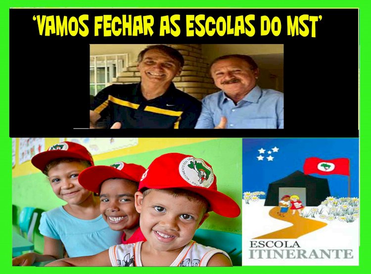 Bolsonaro ameaça acabar com escolas de Sem Terrinhas em live: 