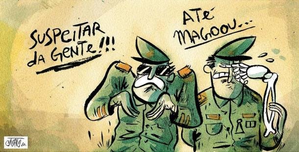 A santidade profanada dos militares