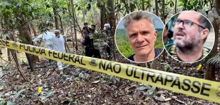 PF encontra restos humanos que podem ser dos corpos de Bruno Pereira e Dom Phillips