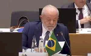 Em cúpula Celac-UE, Lula diz que acordo Mercosul-União Europeia é “prioridade”, mas critica “ameaças”