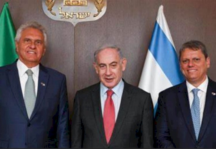 Bolsonaristas vão a Tel Aviv chancelar crimes hediondos e bajular Netanyahu